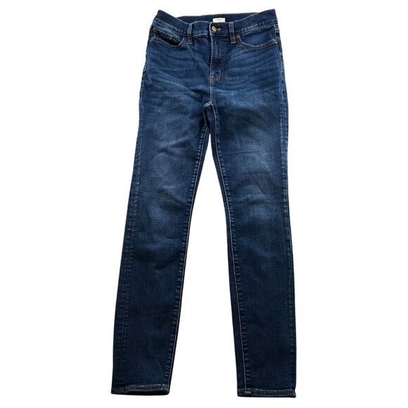 J.Crew Denim - J.Crew Womens Jeans Size 28 Skinny Ankle Stretch Classic Blue Denim Casual